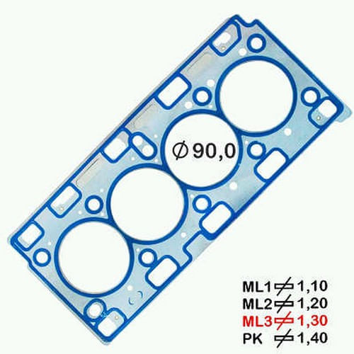 JUNTA DO CABECOTE - RENAULT MASTER 2.5 16V 2005 A 2012