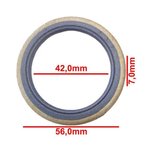 RETENTOR DA RODA TRAS - FIAT TODOS APOS 1982