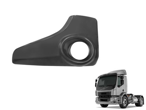 ACABAMENTO (ARO FAROL AUXILIAR) PARA-CHOQUE VOLVO VM 14/... C/ ABERTURA FAROL LE