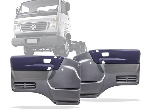 KIT FORRO PORTA VW 8.120/8.150/9.150/DELIVERY/WORKER/TITAN 00/12 AZUL LD/LE