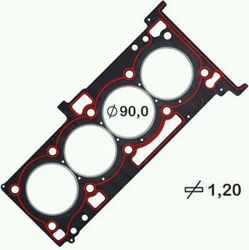 JUNTA DO CABECOTE - HYUNDAI SONATA IX35 SANTA FE | KIA SORENTO 2.4 16V GAS APOS 2009 G4KE