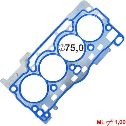 JUNTA DO CABECOTE - AUDI A1 A3 | VW GOLF JETTA TIGUAN 1.4 16V APOS 2012