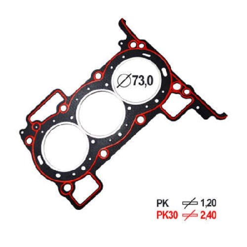JUNTA DO CABECOTE - RENAULT LOGAN SANDERO KWID 1.0 12V 3CIL APOS 2016 SCE B4D