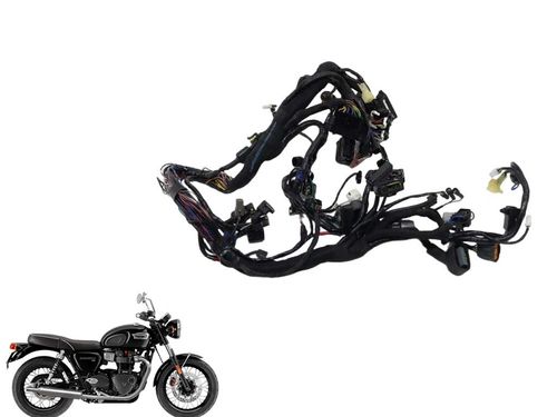Chicote Principal Triumph Bonneville T100 18-24 C/detalhe
