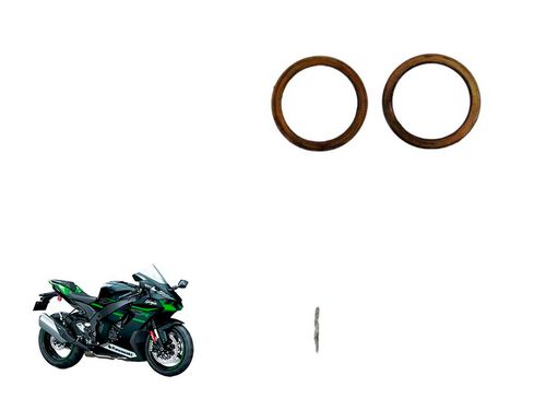 Anel Escape Kawasaki Zx 10 Zx10 22-24