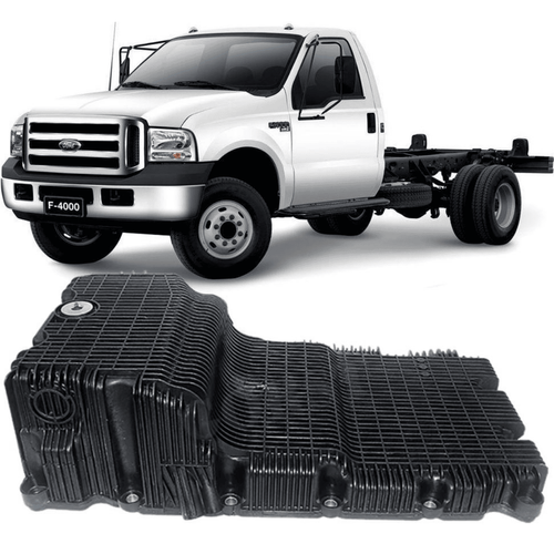 Carter de Oleo do Ford F350 F4000 2.8 Isf com Motor Cummins