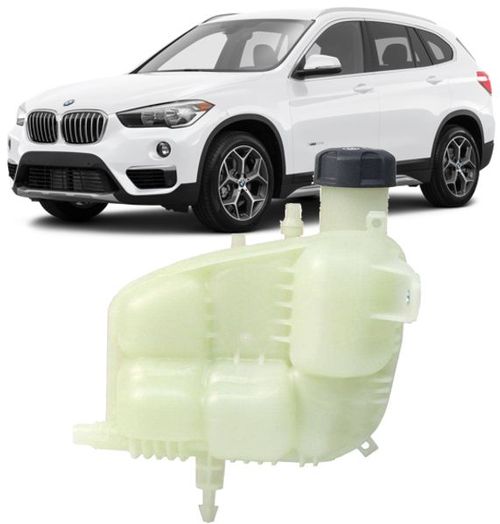 Reservatorio de Agua do Radiador Bmw X1 e Mini Cooper S 1.5 e 2.0 Turbo de 2015 À 2020