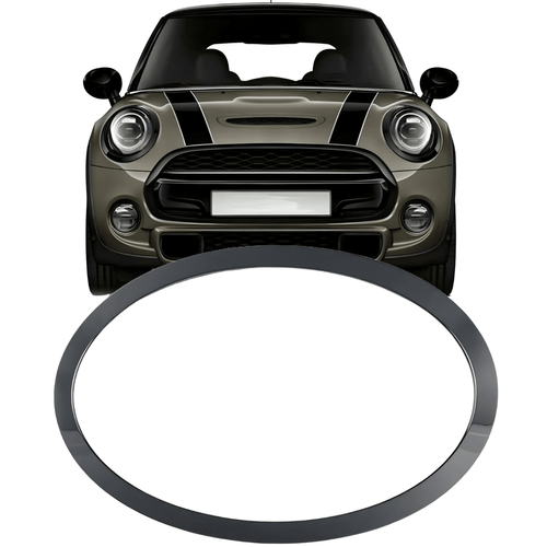 Aro Preto Do Farol Mini Cooper De 2014 Até 2021 - Esquerdo