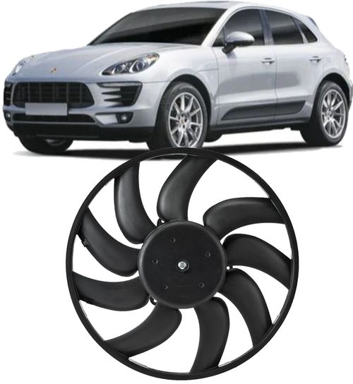 Ventoinha Pequena do Ar Condicionado Porsche Macan 2.0 Tfsi de 2014 À 2024