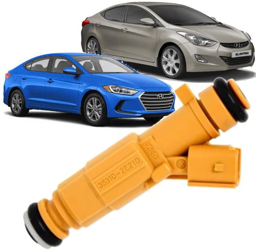Bico Injetor Elantra 2.0 16V Flex de 2014 À 2019 - 35310-2e210