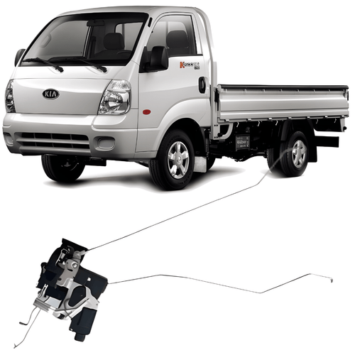 Fechadura Manual Porta Kia Bongo 2.5 E 2.7 De 2005 À 2012 - Esquerdo