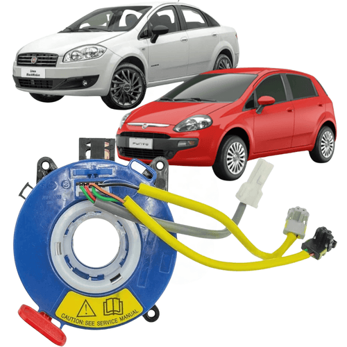 CINTA HARD DISK AIRBAG DOBLO PUNTO LINEA COM SOM NO VOLANTE