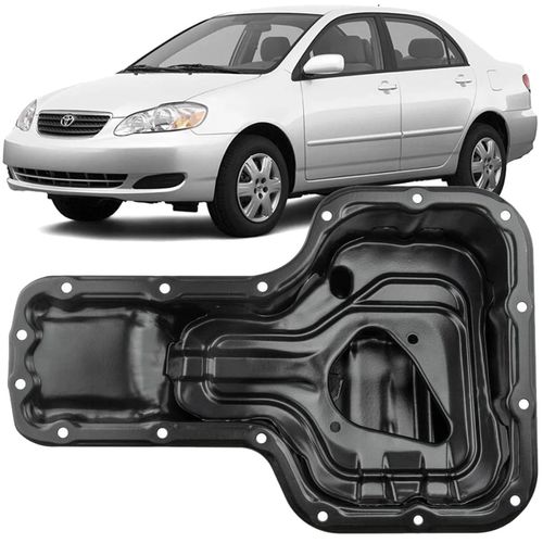 Carter De Óleo Do Motor Corolla 1.8 16v À Gasolina De 2003 À 2008