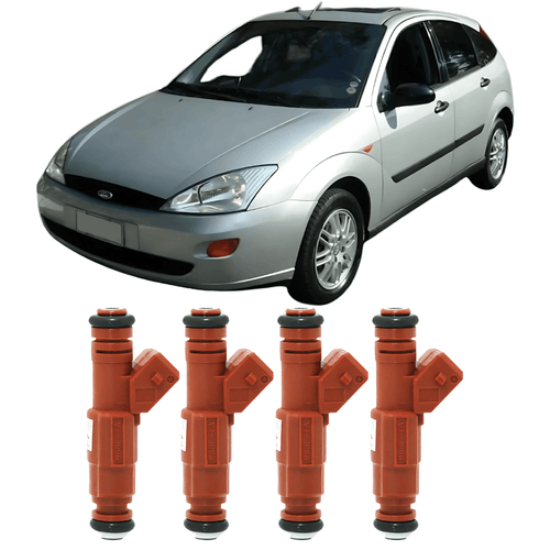 4X Bico Injetor Ford Focus 1.8 e 2.0 16V Zetec Rocan de 2000 À 2005 - 0280155963