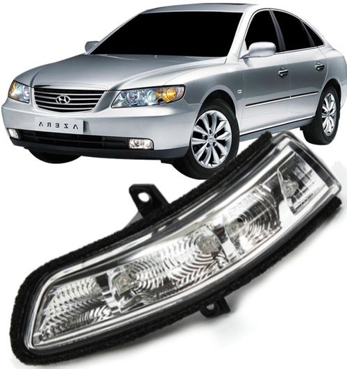 Pisca Seta Retrovisor Azera 3.3 V6 De 2007 À 2010 Com Luz Cortesia - Esquerdo