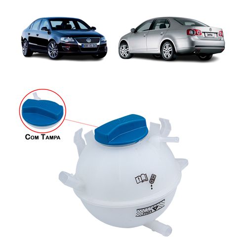 Reservatório de Água Volkswagen Jetta 2007 A 2018 / Volkswagen Passat 2006 A 2018