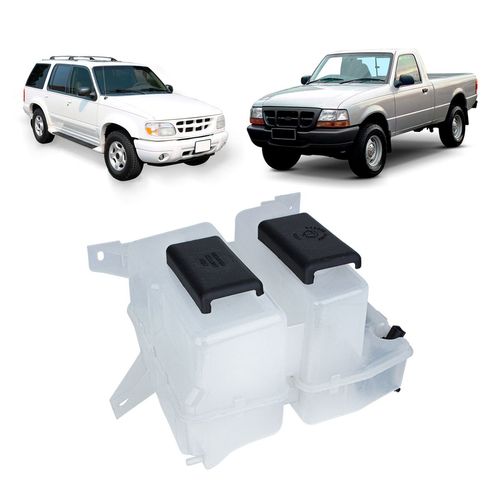 Reservatório de Água Radiador e Para-brisa Ford Explorer 4.0 1995 A 2001/ Ranger 4.0 1995 A 2003