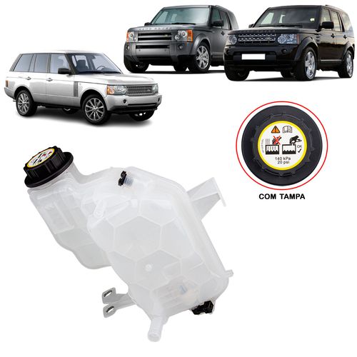 Reservatório de Água Land Rover Discovery III 2004 A 2009 / Land Rover Discovery IV 2005 A 2009 / Land Rover Range Rover Sport 2005 A 2009