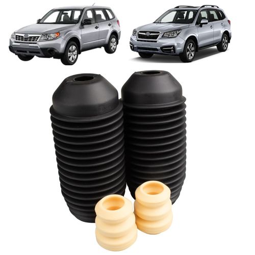 Kit Batente e Coifa Dianteiros Subaru Forester 2.0 EJ20 1998 A 2009/ Subaru Forester 2.5 XT 2005 Em Diante