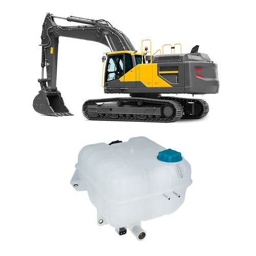Reservatório de Água Volvo Trator Escavadoras Ec360b Ec460b Ec380 Ec480 d A30f A40f E480d