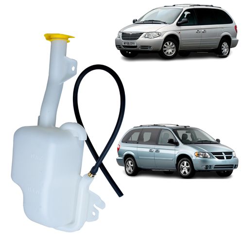 Reservatório de Água Radiador Chrysler Caravan Gasolina/Flex 3.8 2006 A 2007/ Town &amp; Country Base 3.3 3.8 Gasolina 2004 A 2007