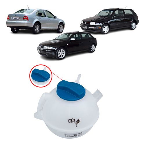 Reservatório de Água AUDI A3 1.6 1.8 2.0/ Volkswagen Golf 1.6 1.8 2.0 2.8/ Volkswagen Kombi 1.4/ Volkswagen Bora  Vários Anos