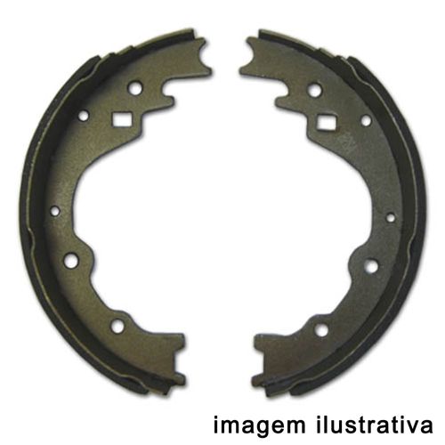 Sapata Freio Fiat Fiorino 1984 a 1994 - 136791 - 203000