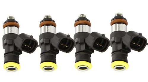 Kit 4 Bicos Injetores Alta Vazao e Impedancia - 210lbs/h e 2200cc/min