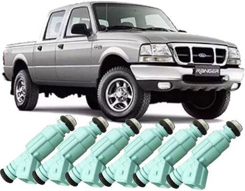 Kit 6 Bicos Injetores Ranger 4.0 V6 Gasolina de 1998 À 2001 - 0280155847