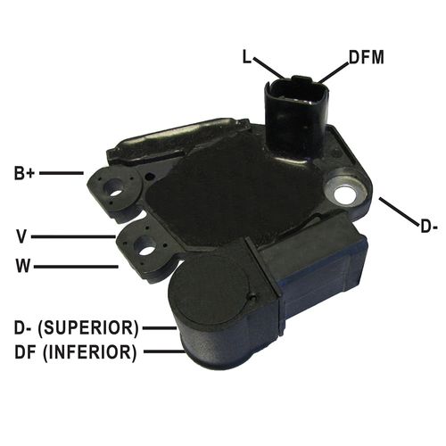 Regulador Voltagem Renault Megane 1996 a 2000 - 838430 - GA984