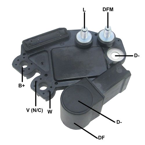 Regulador Voltagem Peugeot Partner 1996 a 2021 - 838407 - GA930