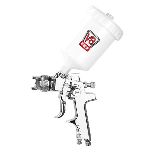 Pistola De Pintura Hvlp 8 Plus Bico 1    4Mm - 77333 - V8 Brasil