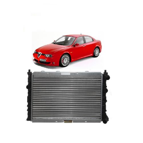 RADIADOR ALFA 156 1.8 / 2.0/2.5 V6 24V 1997 EM DIANTE COM AR AUTOMATICO OU MANUAL