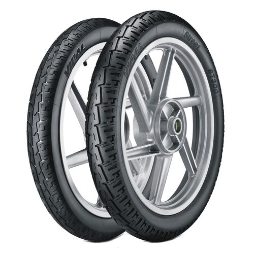 Pneu Moto Vipal Street ST300 80/100-14 49L TT - Traseiro