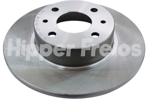 DISCO FREIO (TRAS) SOLIDO / STILO 02-  1.8  8/16V,  2.4  20V  C/ABS / HIPPER FREIOS HF30A