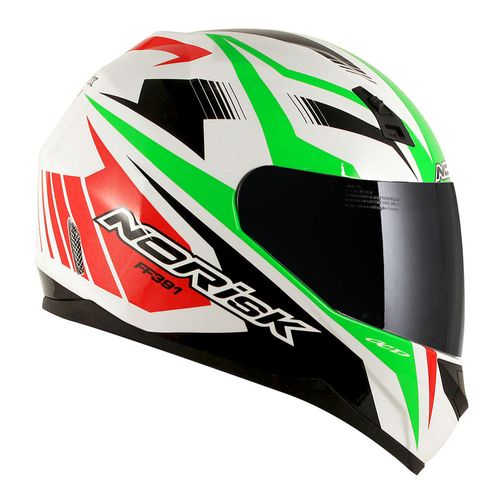 capacete NORISK FF391 STUNT SLIDE BRANCO