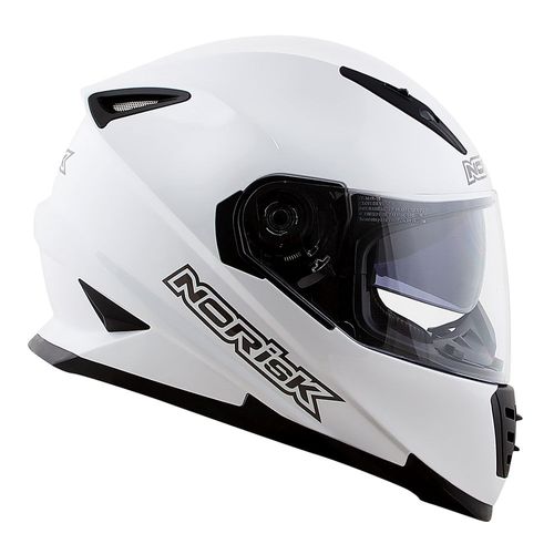 capacete NORISK SOUL MONOCOLOR BRANCO