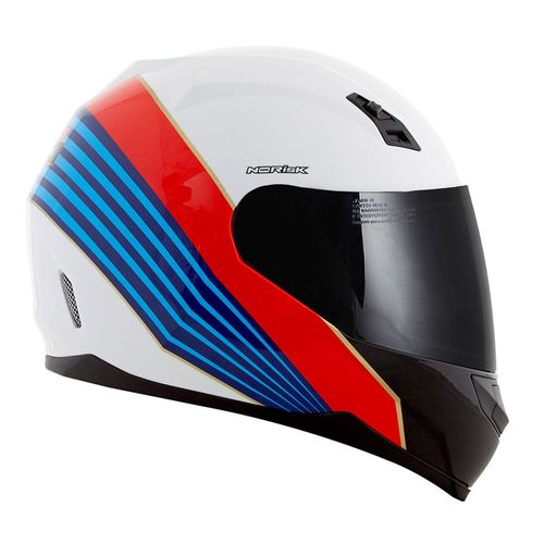 capacete NORISK FF391 STUNT DRY BRANCO