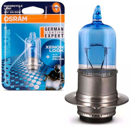 Lâmpada Farol Biz Bros Neo Web Crypton Dream M5 35/35w Osram Super Branca
