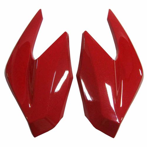 Carenagem Lateral Cb250 F Twister Bananinha Vermelho 2016 E 2018