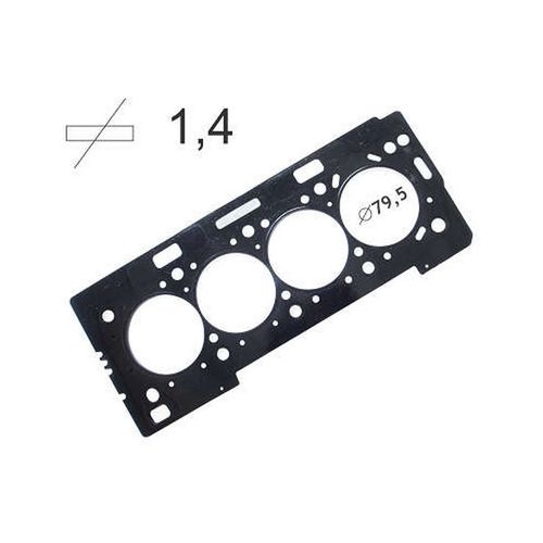 JUNTA DO CABECOTE - CITROEN C3 XSARA/ PEUGEOT 206 307 1.6 16V TU5JP4 APOS 2000 | MLS 2.30MM - BASTOS