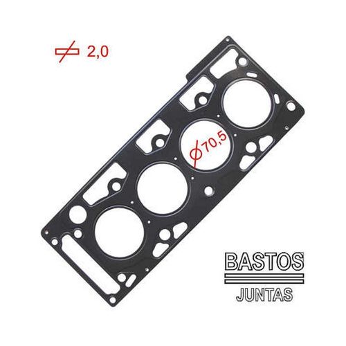 JUNTA DO CABECOTE - MLS 1.50MM FORD FIESTA ECOSPORT SUPERCHARGER KA ZETEC ROCAM 1.0 8V APOS 1999 FLE - BASTOS