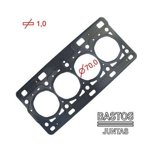 JUNTA DO CABECOTE - PEUGEOT 206/ RENAULT CLIO 1.0 16V D4D APOS 2000 | MLS 1.50MM - BASTOS