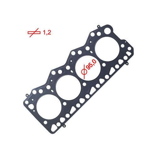 JUNTA DO CABECOTE - FIAT DUCATO BOXER JUMPER 2.8 8V TURBO DIESEL | MLS 1.20MM - BASTOS