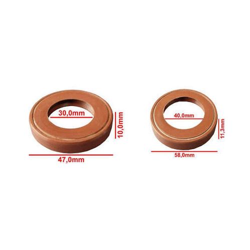 RETENTOR DA RODA - KIT SEMI ARV MAIOR MENOR ESQ DIR PEUGEOT 206 306 405 406 CITROEN PARTNER XSARA - BASTOS