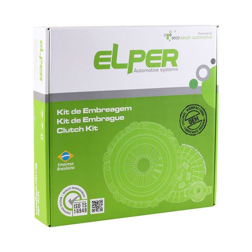 KIT EMBREAGEM SANTANA 1.8 2.0 AP APÓS 1984 - 62295 - 80196
