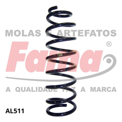 MOLA SUSPENSAO TRASEIRA / COROLLA 41518 / FAMA AL511