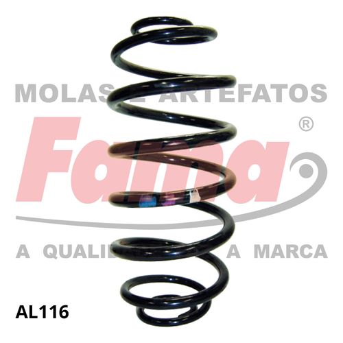 MOLA SUSPENSAO TRASEIRA / ZAFIRA 01- / FAMA AL116