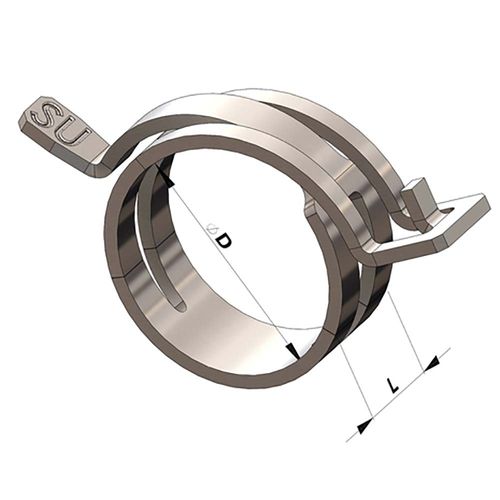 Abraçadeira Tipo Mola Diversos 14 Mm 1959 a 2021 - 168760 - AMP14120