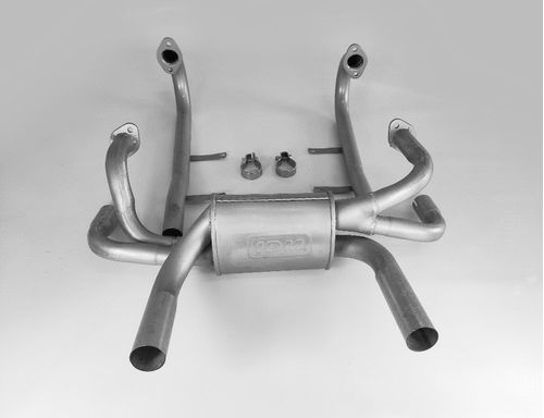 Kit Escapamento Esportivo Fusca 4x2 Dimensionado Capetinha